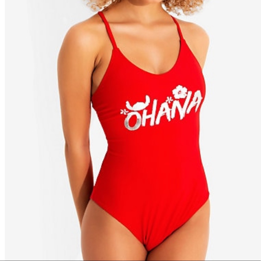 🌺 DISNEY LILO & STITCH OHANA HIBISCUS SWIMSUIT🌺